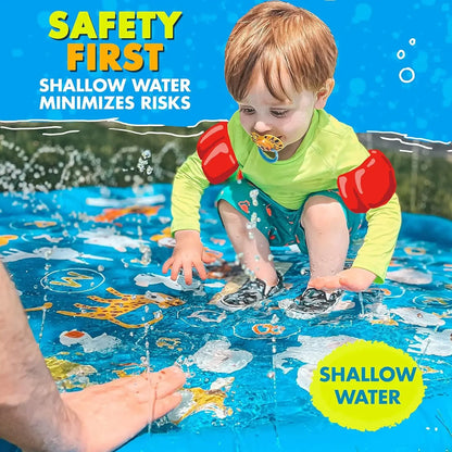 Inflatable Water Spray Mat