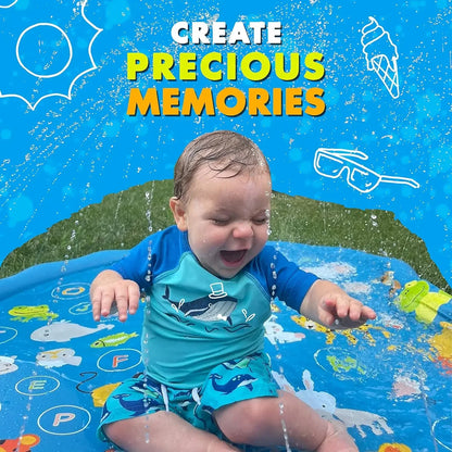 Inflatable Water Spray Mat