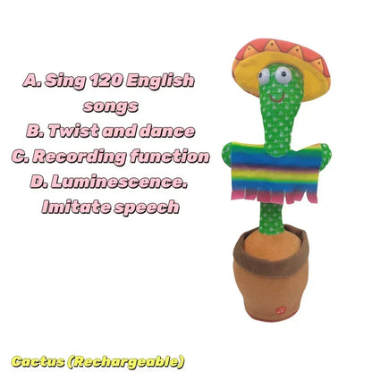 Dancing Talking Cactus Toy